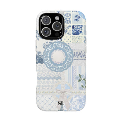 Blue Meadow Patchwork MagSafe Case