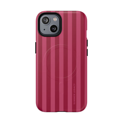 Berry Stripe MagSafe Case