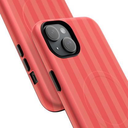 Coral Stripe MagSafe Case