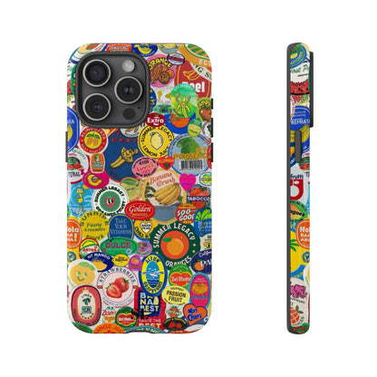 Fruit Stickers iPhone Case