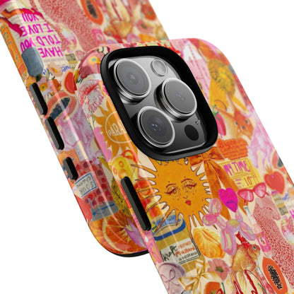 Sunset Aura iPhone Case