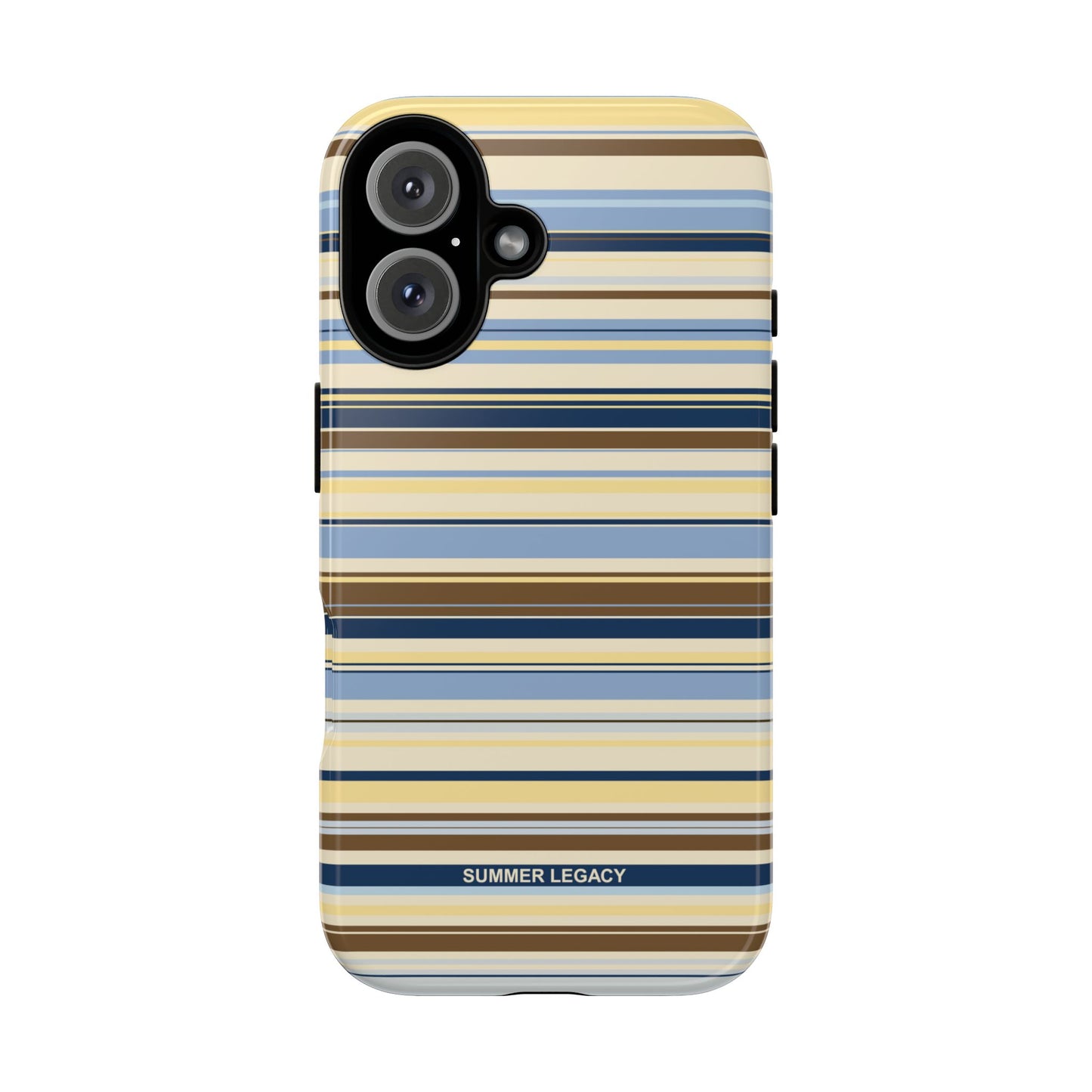 Coconut Multi-stripe iPhone Case