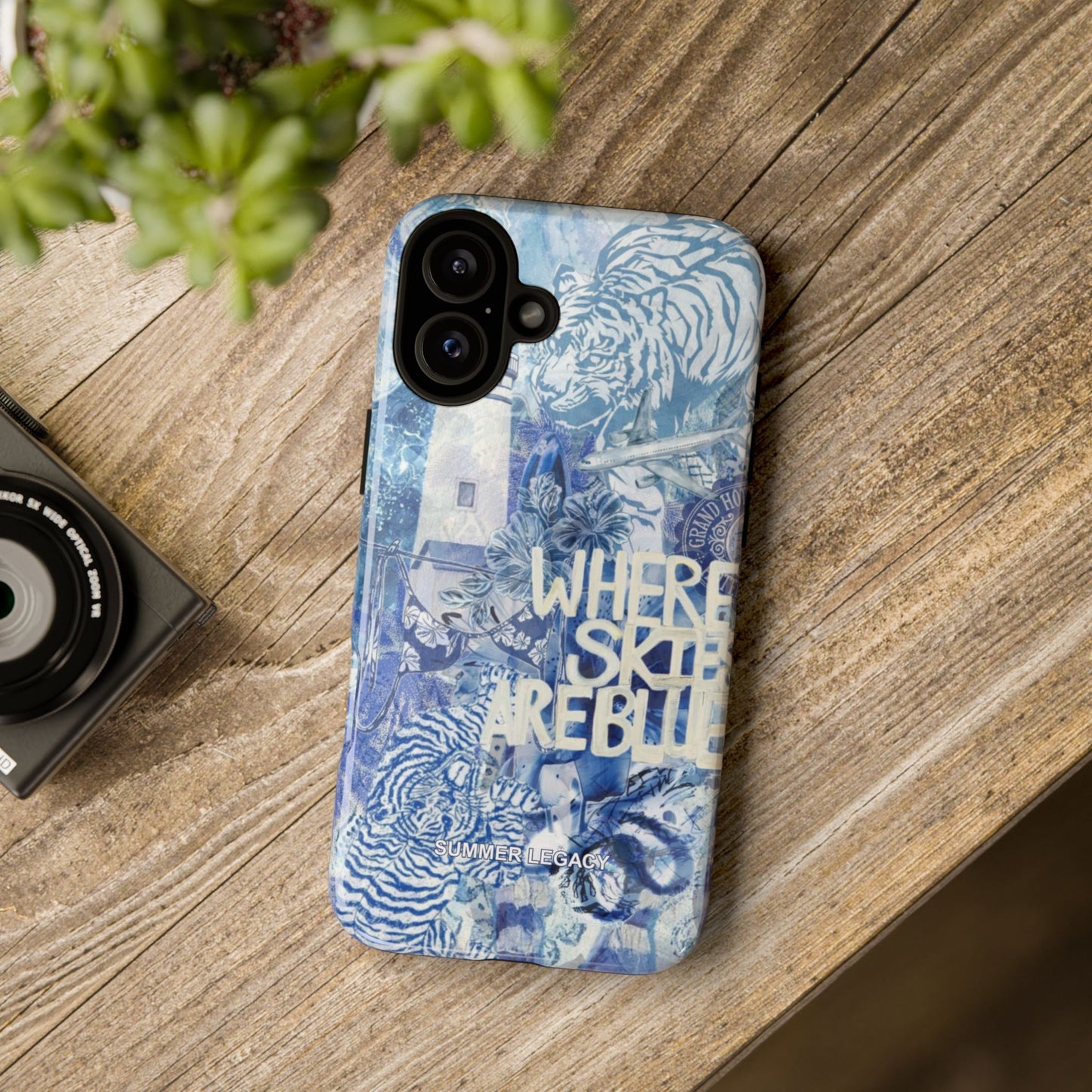Blue Horizon iPhone Case