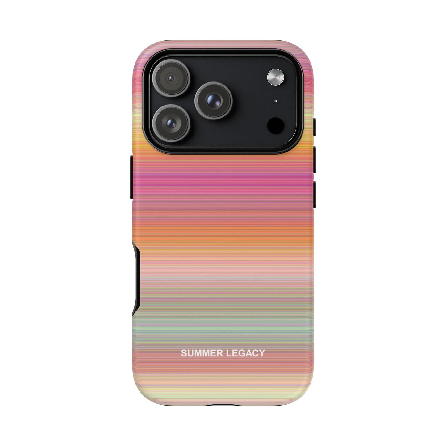 Champagne Ombre Stripe iPhone Case