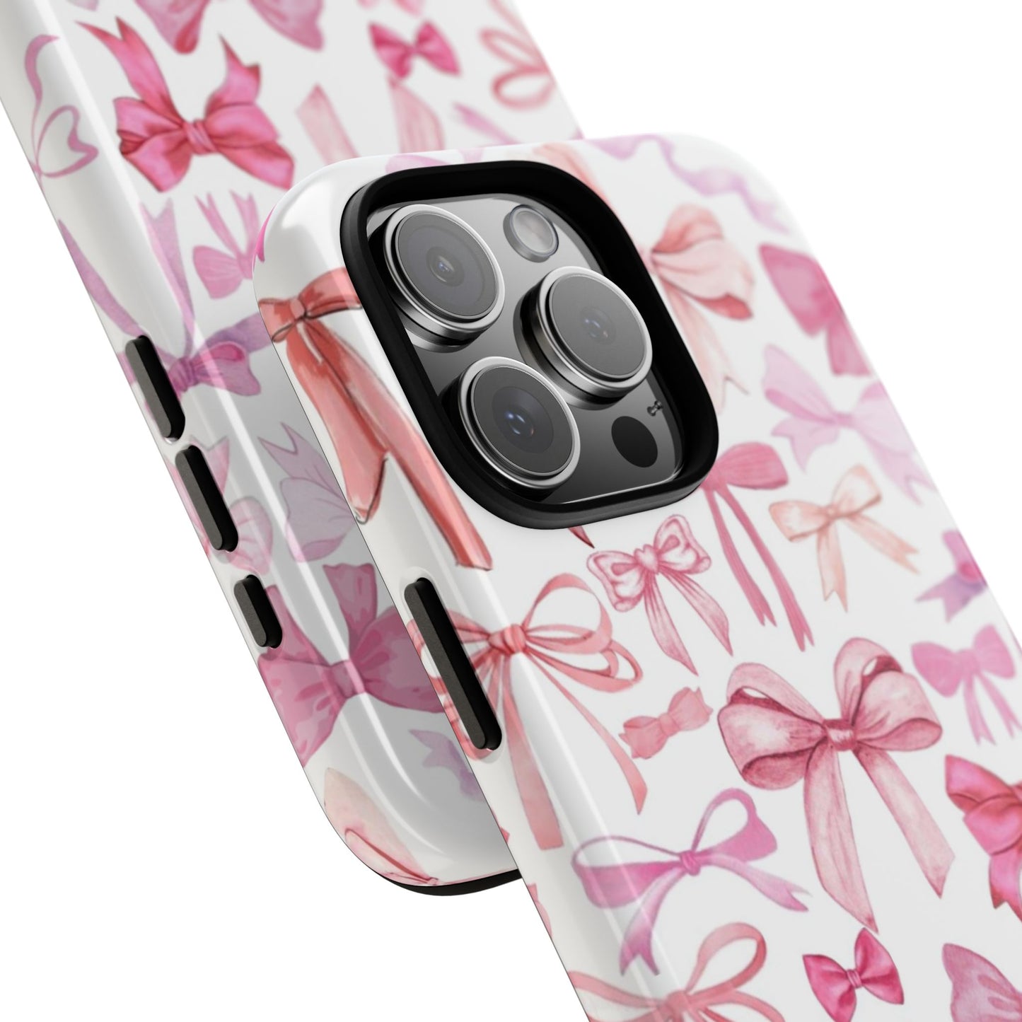 Pink Bows iPhone Case