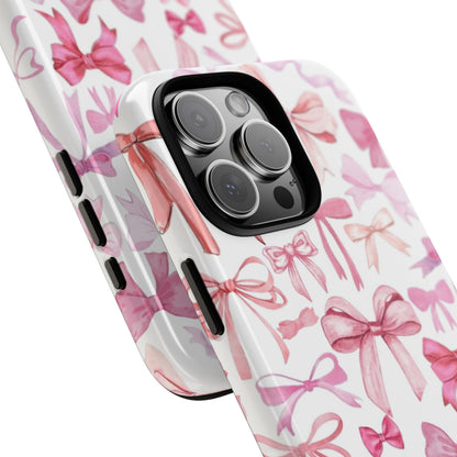 Pink Bows iPhone Case