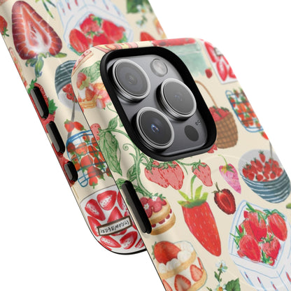 Strawberry Collage MagSafe Case