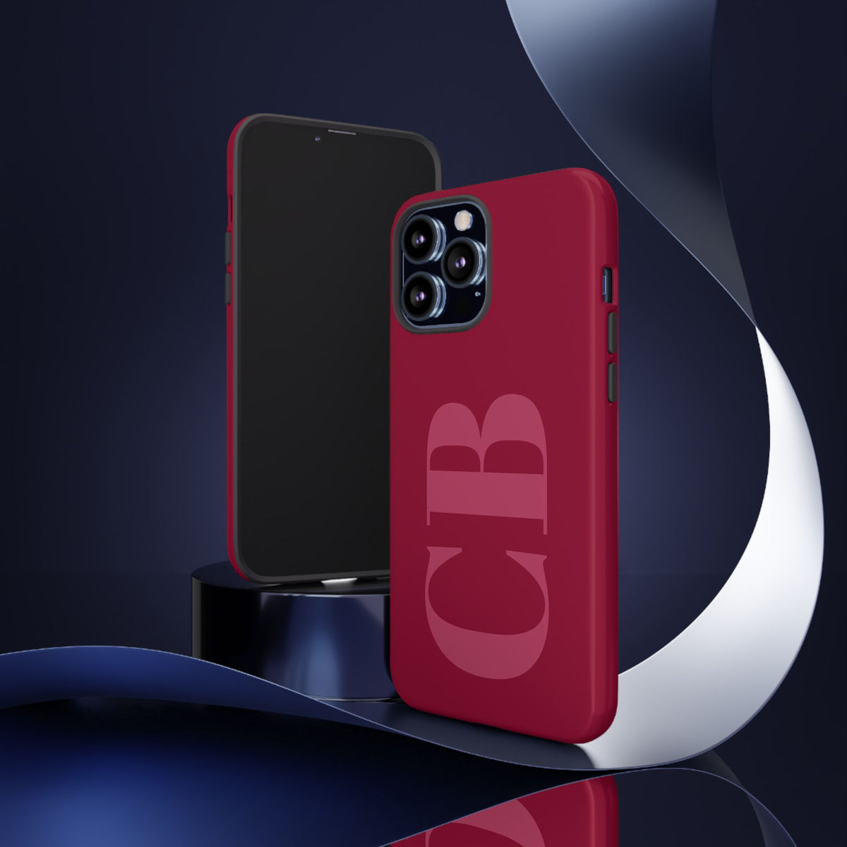 Berry Custom Initial iPhone Case
