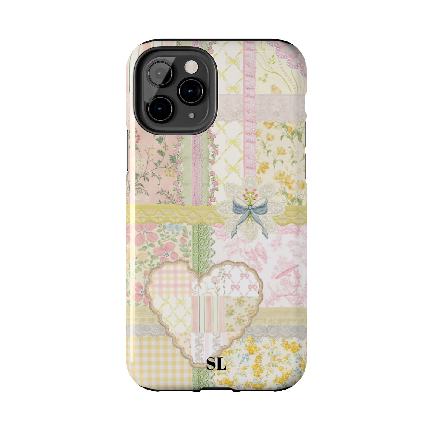 Garden Quilt Patchwork iPhone Case