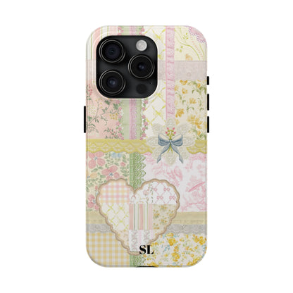 Garden Quilt Patchwork iPhone Case