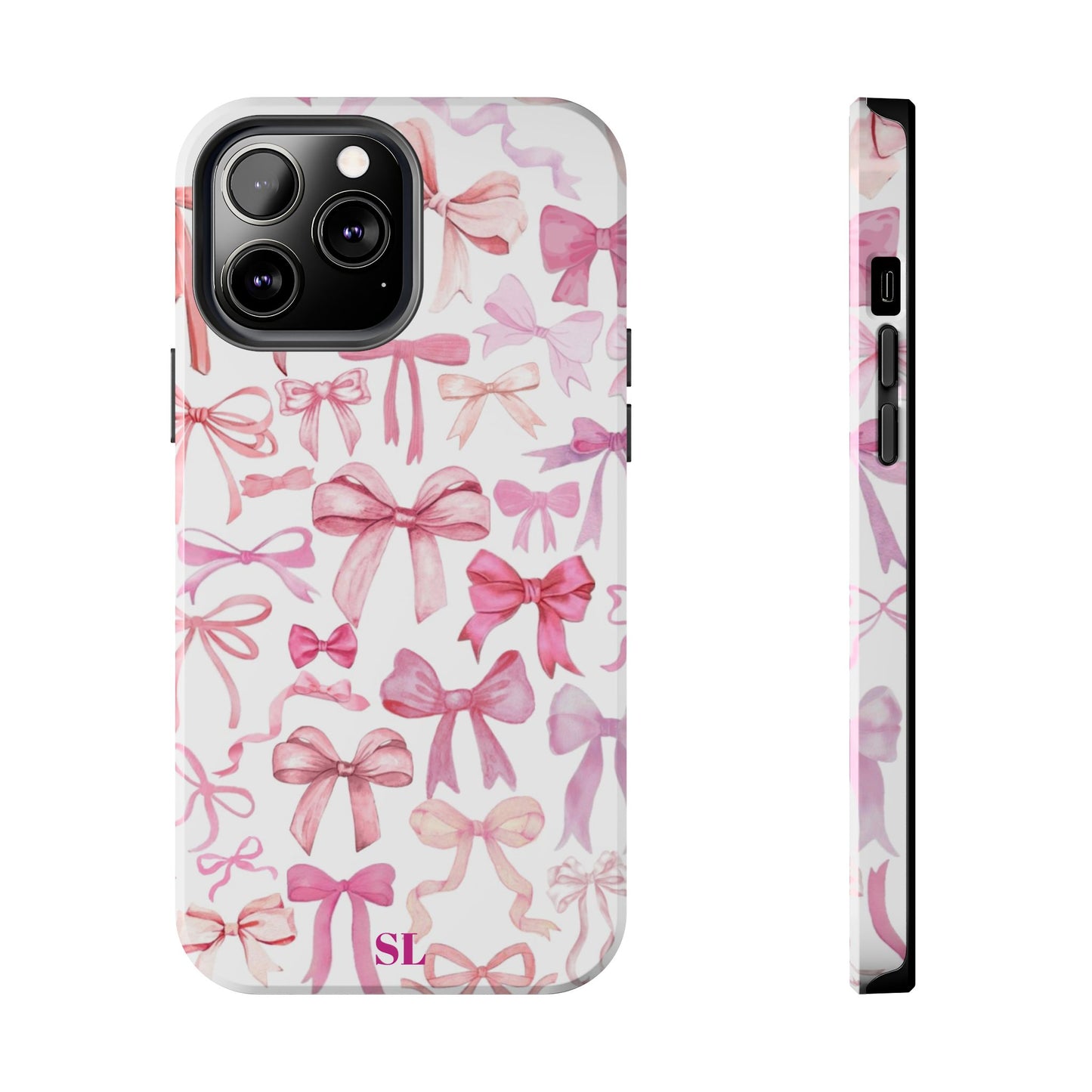 Pink Bows iPhone Case