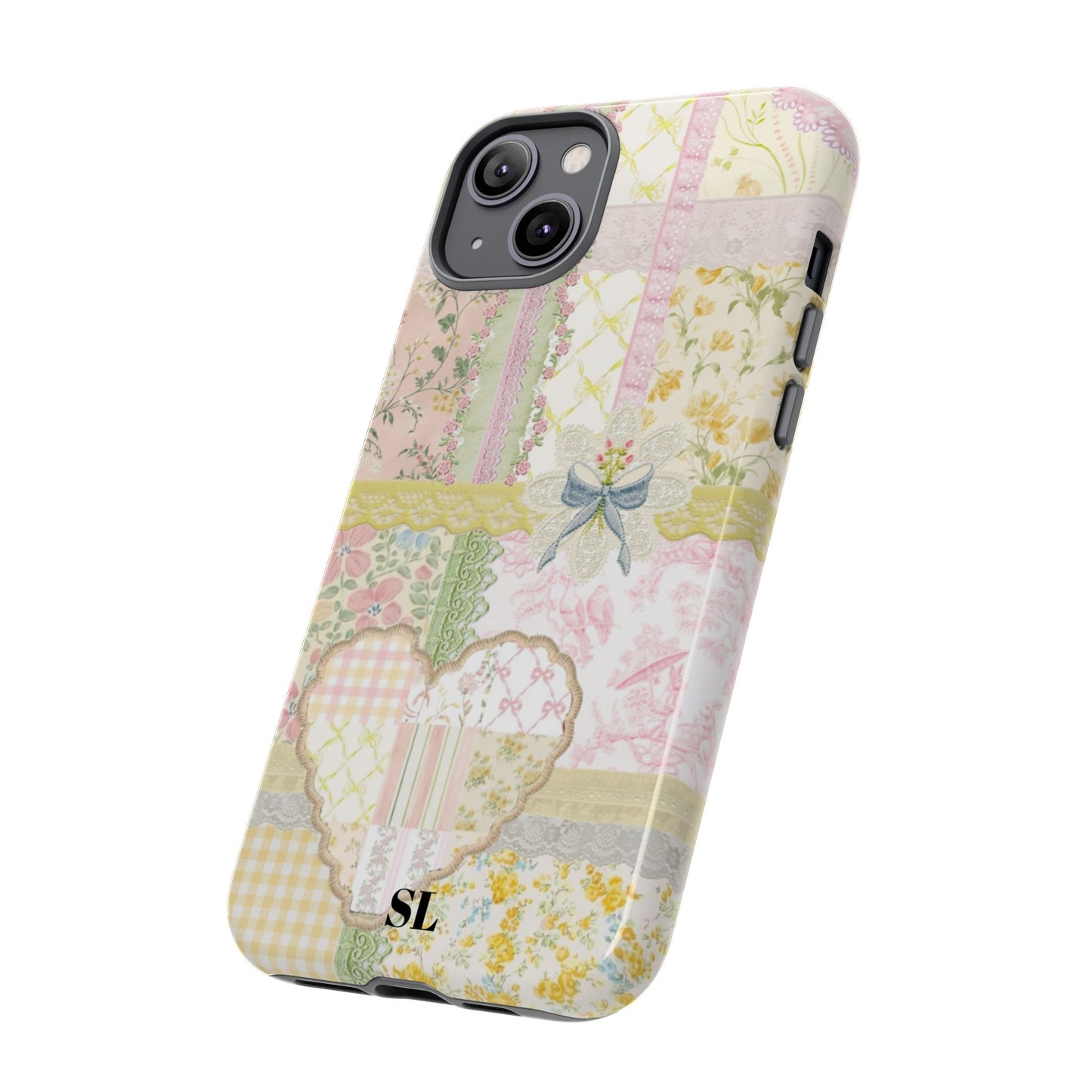 Garden Quilt Patchwork iPhone Case