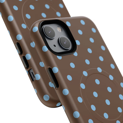 Mocha Polka Dot MagSafe Case