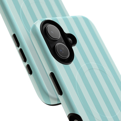 Teal Stripe MagSafe Case