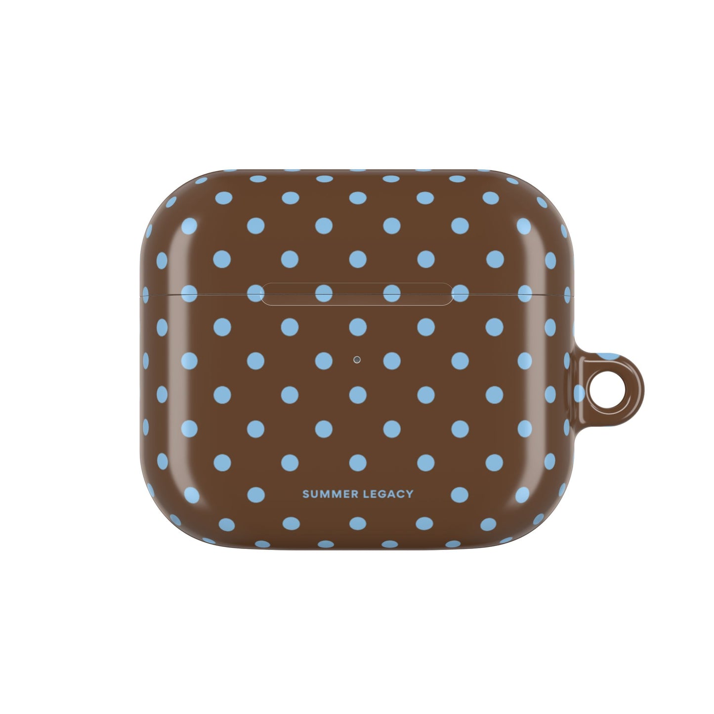 Mocha Polka Dot AirPod Case