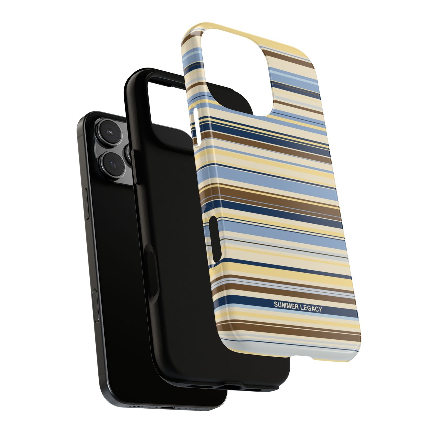 Coconut Multi-stripe iPhone Case