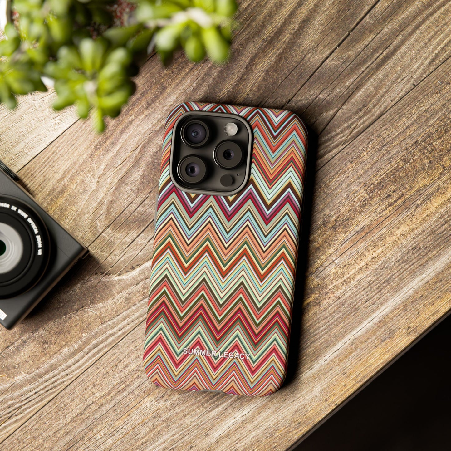 Riviera Chevron iPhone Case