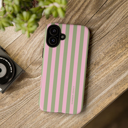 Guava Stripe iPhone Case