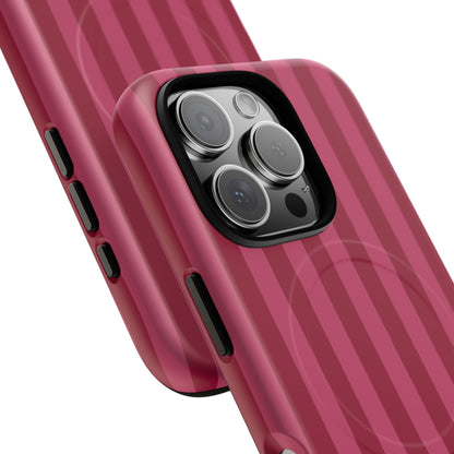 Berry Stripe MagSafe Case