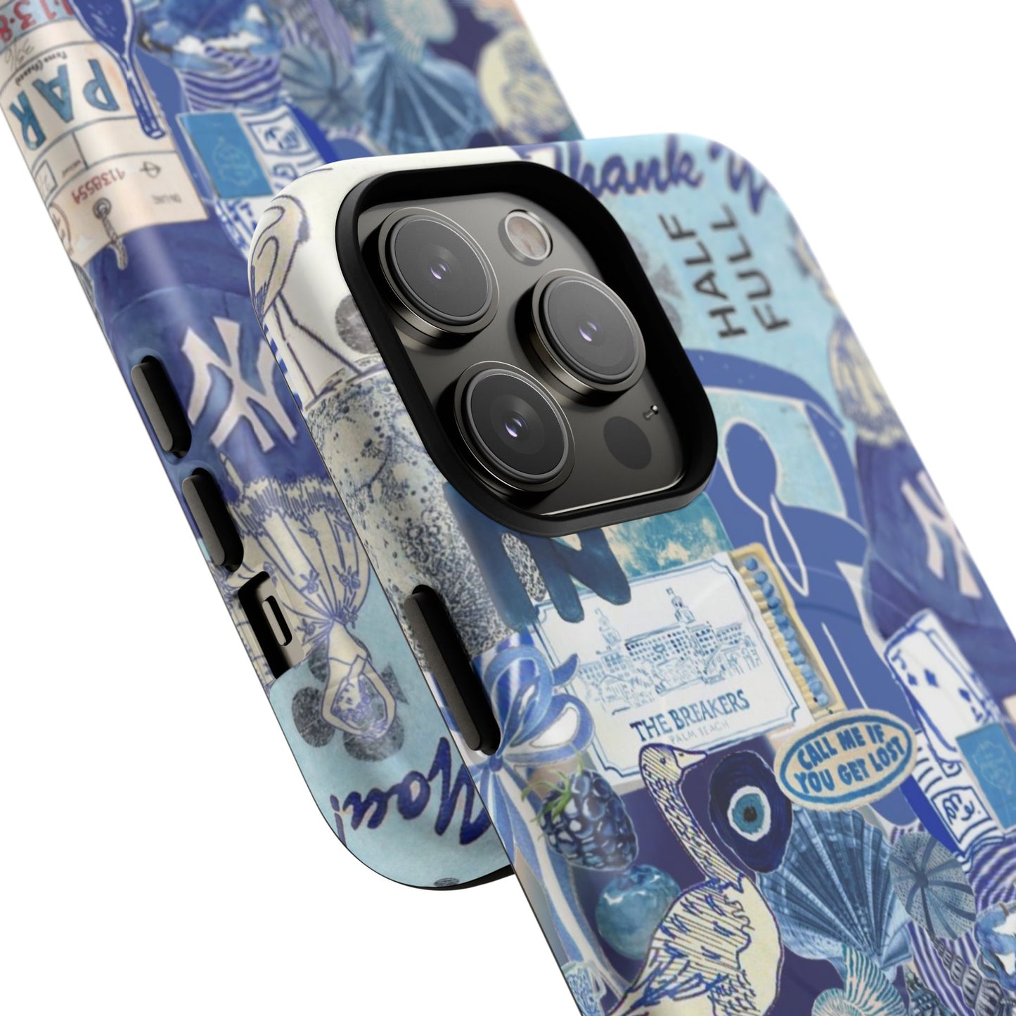 Blue Collage MagSafe Case