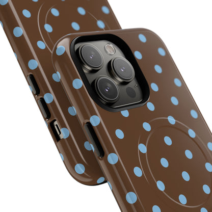 Mocha Polka Dot MagSafe Case