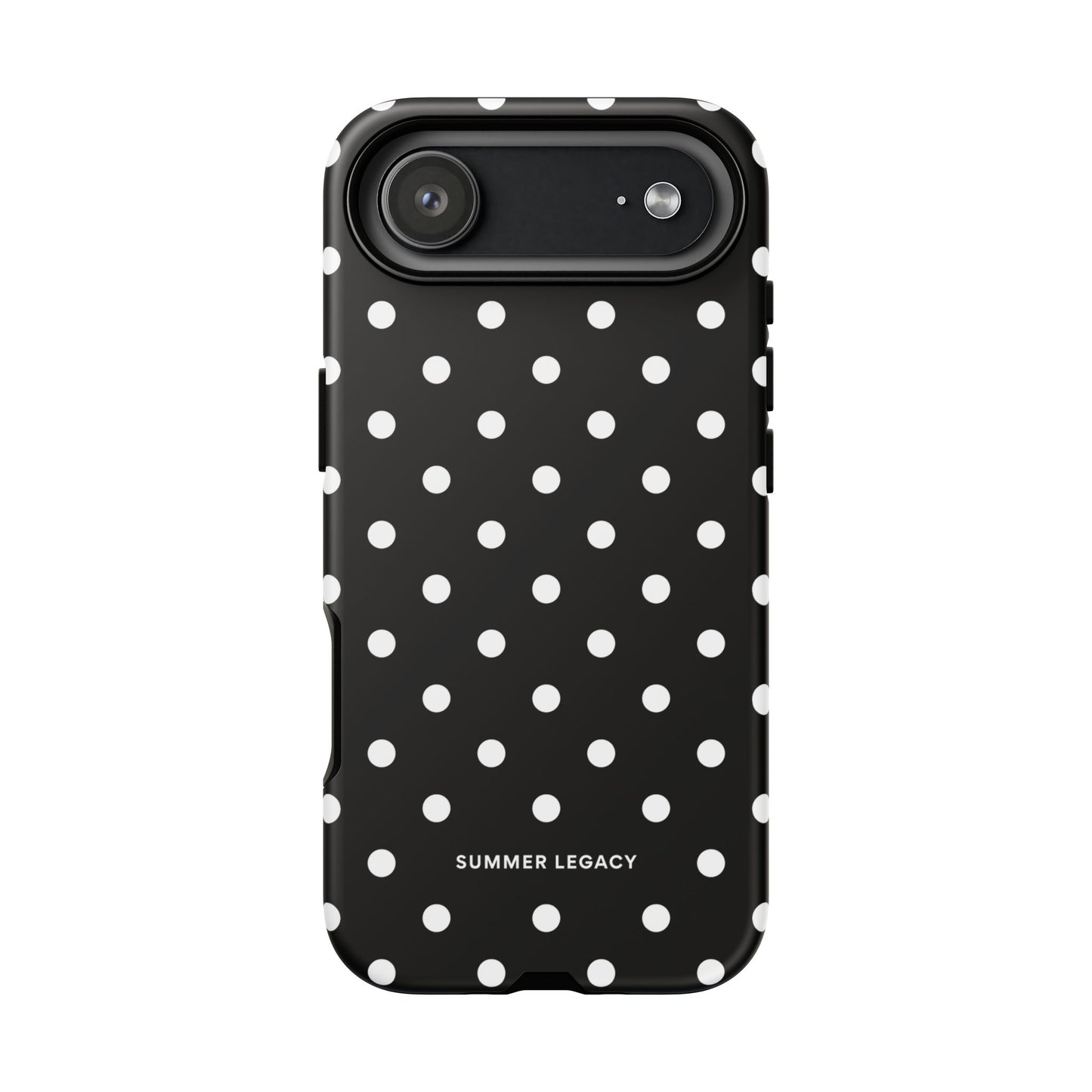 Ebony Polka Dot iPhone Case