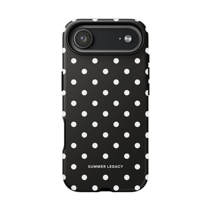 Ebony Polka Dot iPhone Case