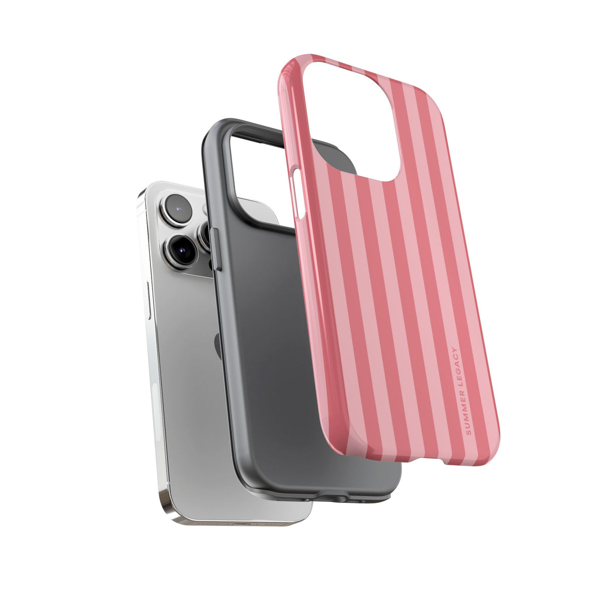 Blushing Stripe iPhone Case