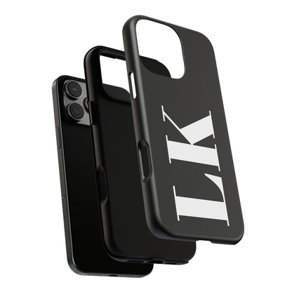 Ebony Custom Initial iPhone Case