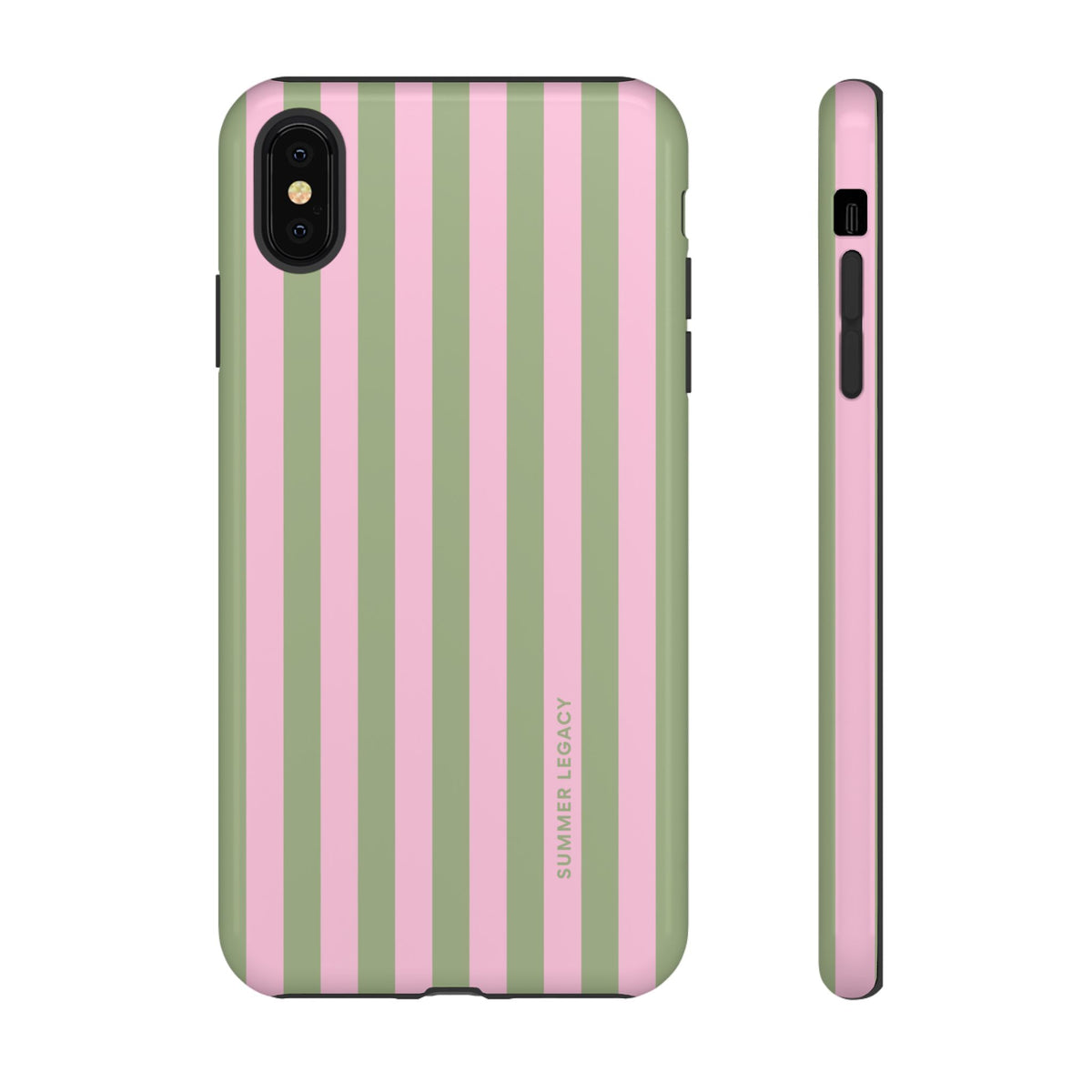 Guava Stripe iPhone Case