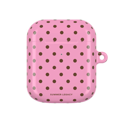 Neapolitan Polka Dot AirPod Case