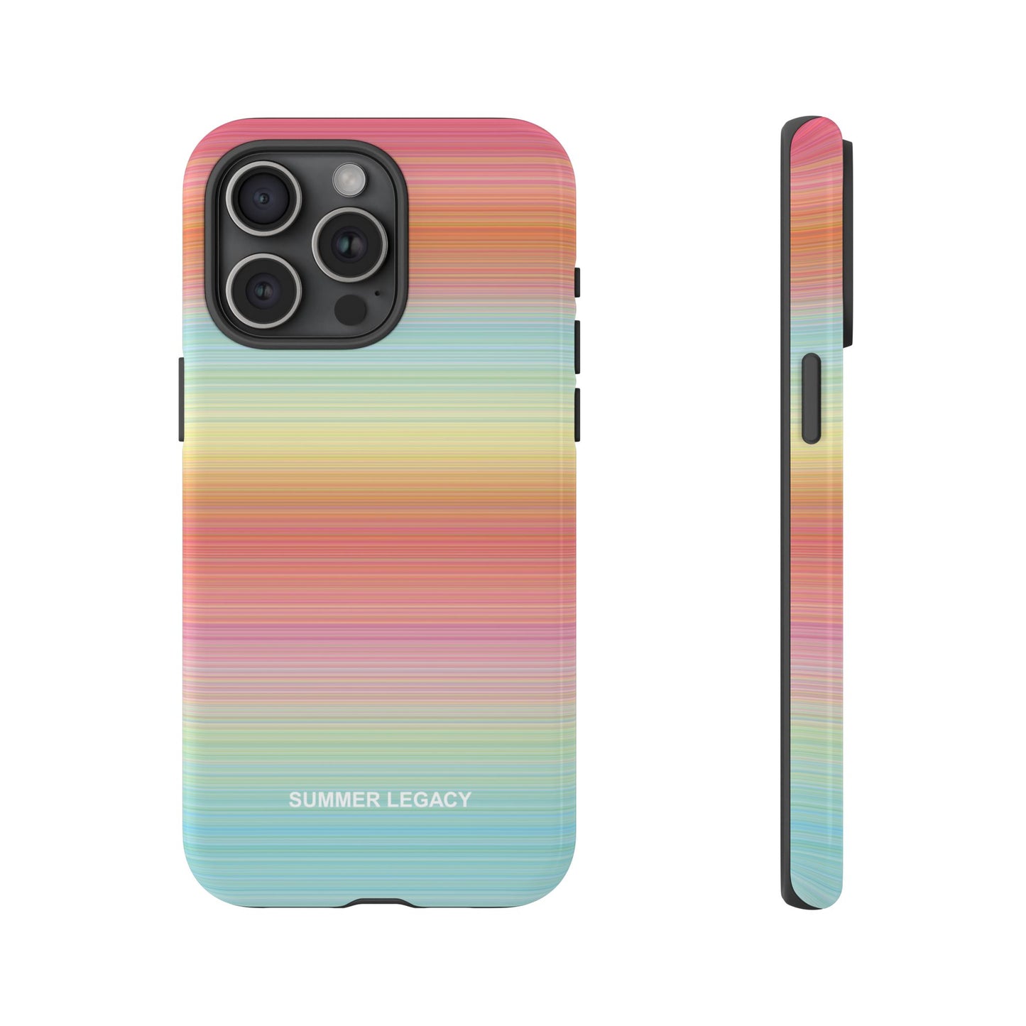 Sunrise Ombre Stripe iPhone Case