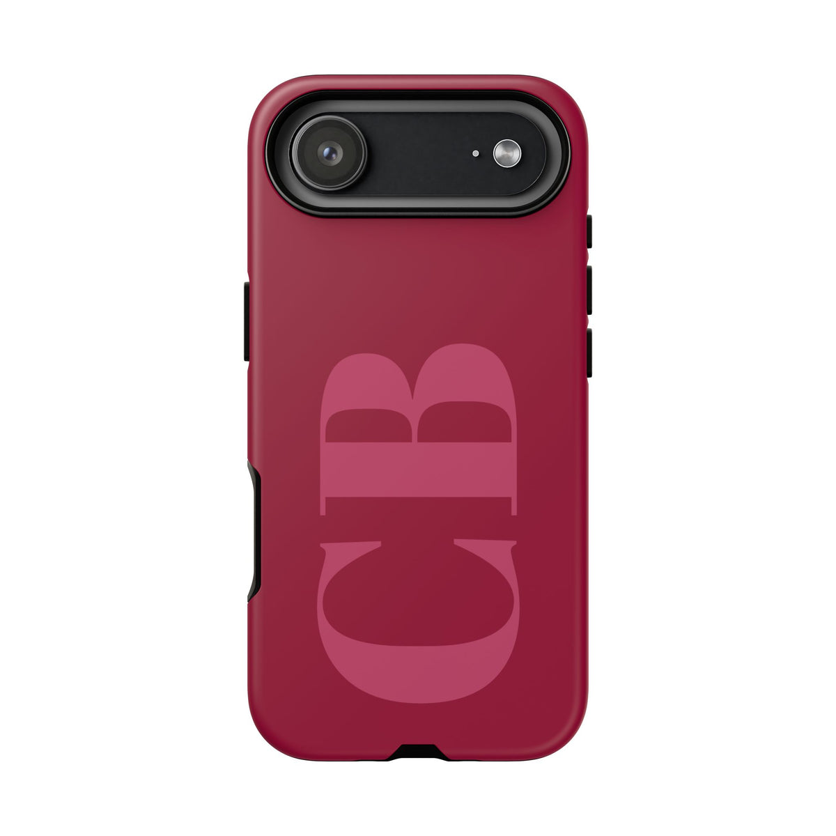 Berry Custom Initial iPhone Case