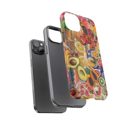 Fruits and Veggies iPhone Case