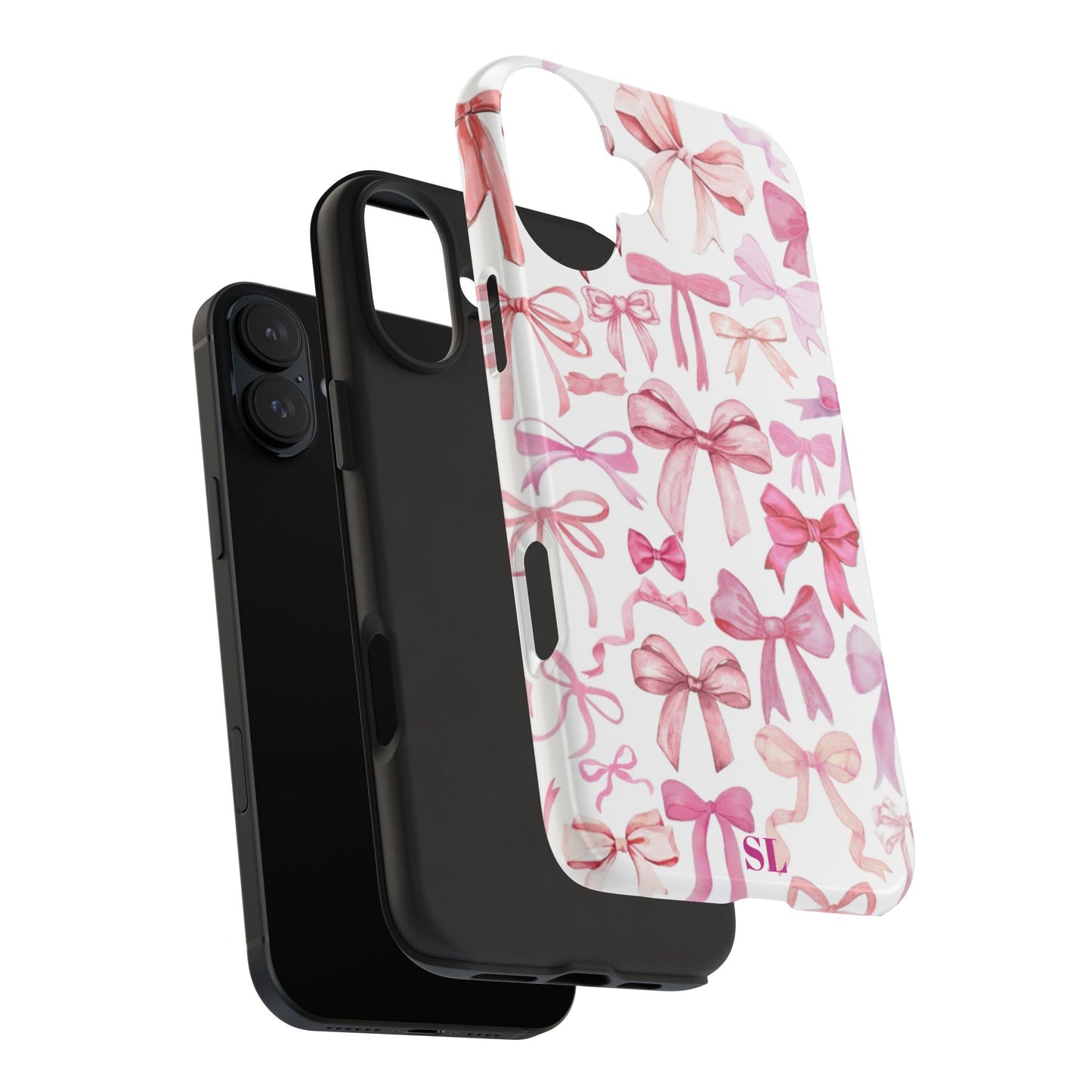 Pink Bows iPhone Case