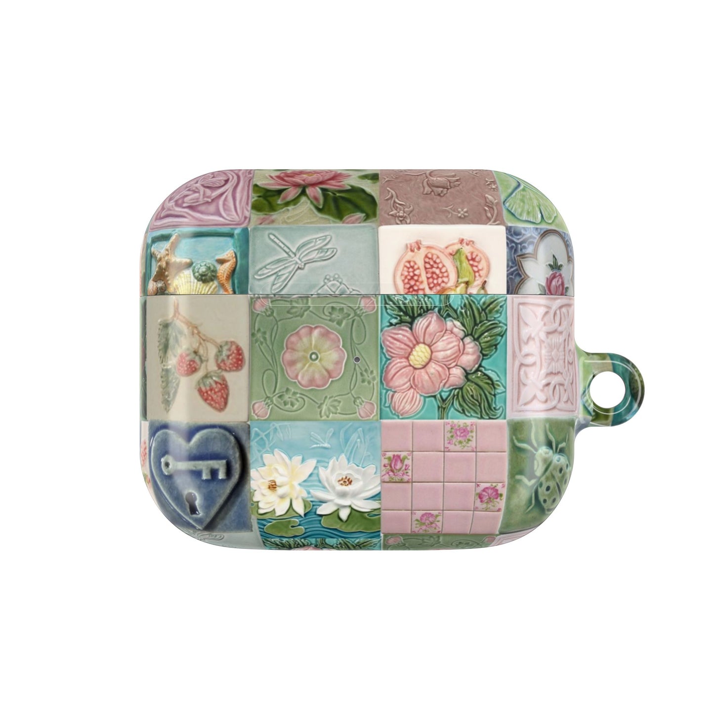 Garden Mosaic Tiles AirPod Case