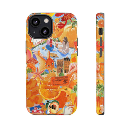 Orange Goldfish iPhone Case