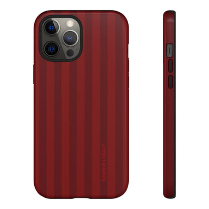 Velvet Stripe iPhone Case