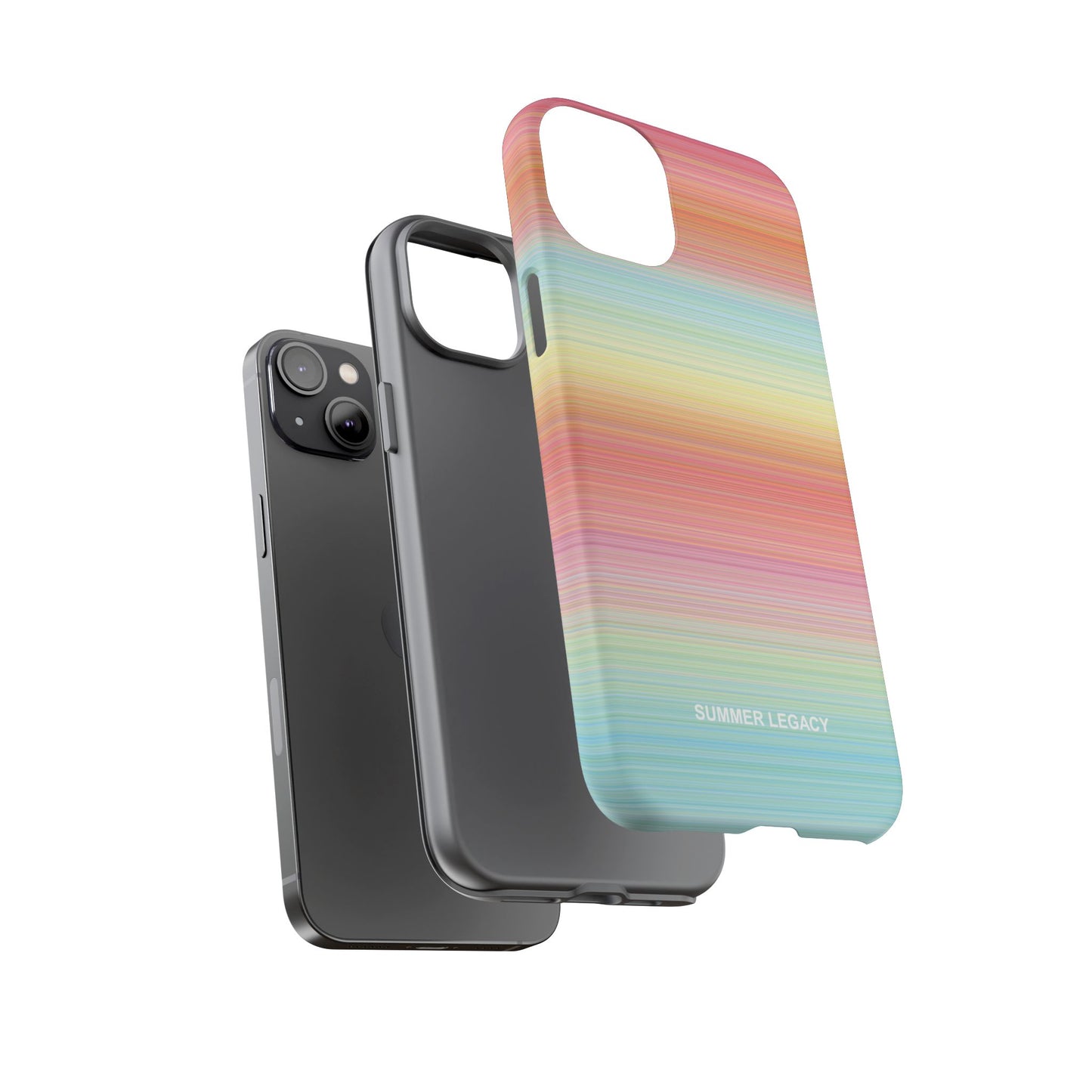 Sunrise Ombre Stripe iPhone Case