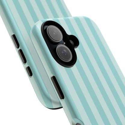 Teal Stripe iPhone Case