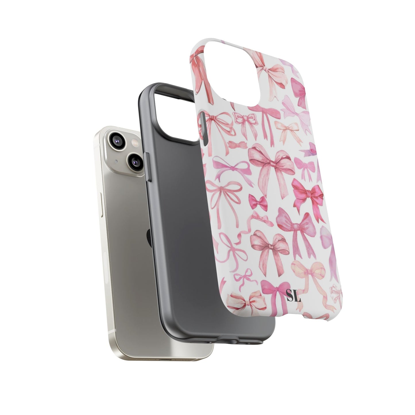 Pink Bows iPhone Case