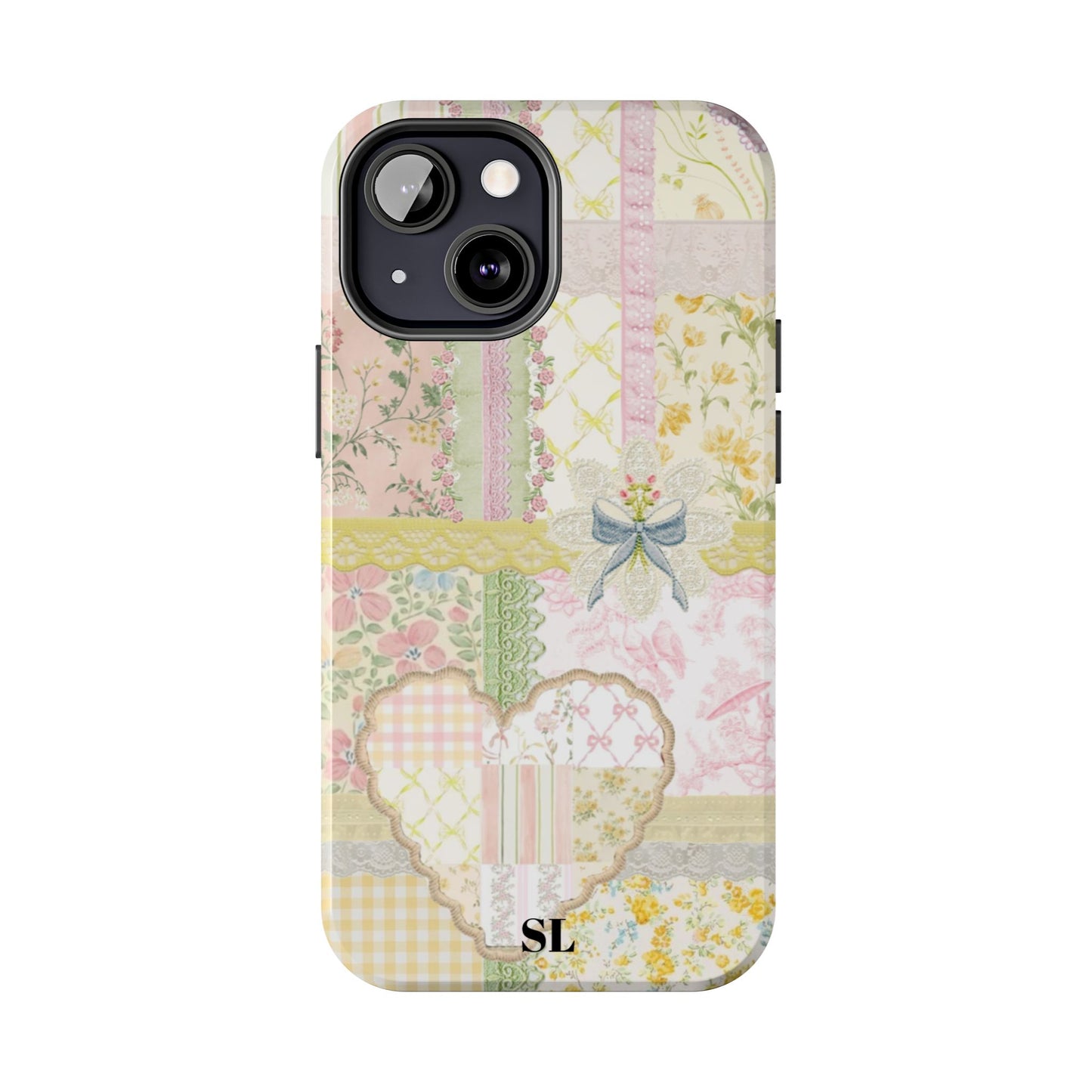 Garden Quilt Patchwork iPhone Case