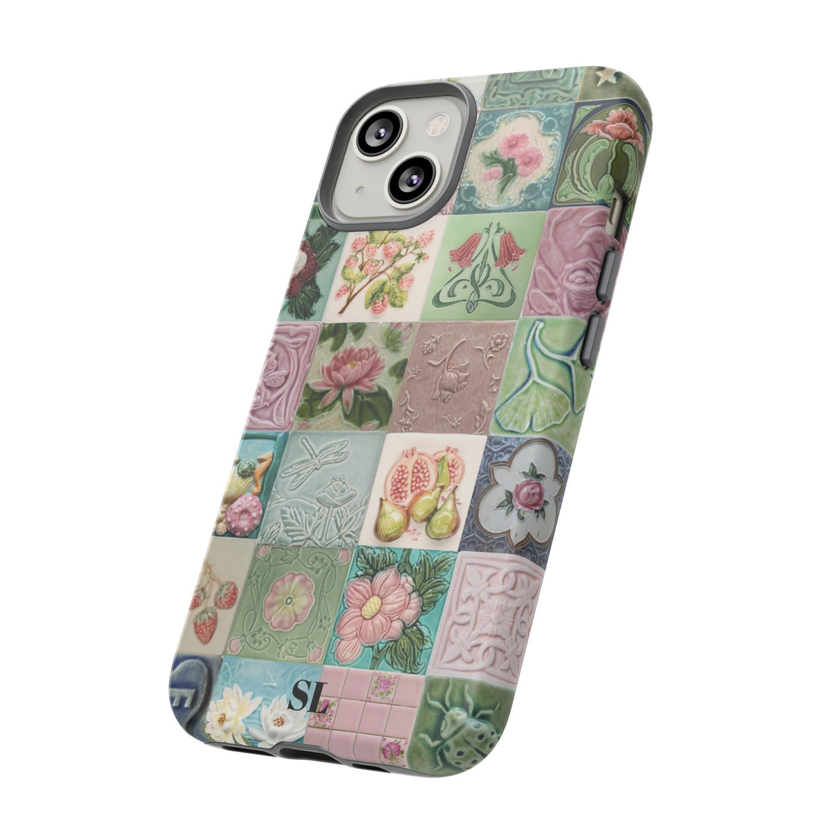 Garden Mosaic Tiles iPhone Case