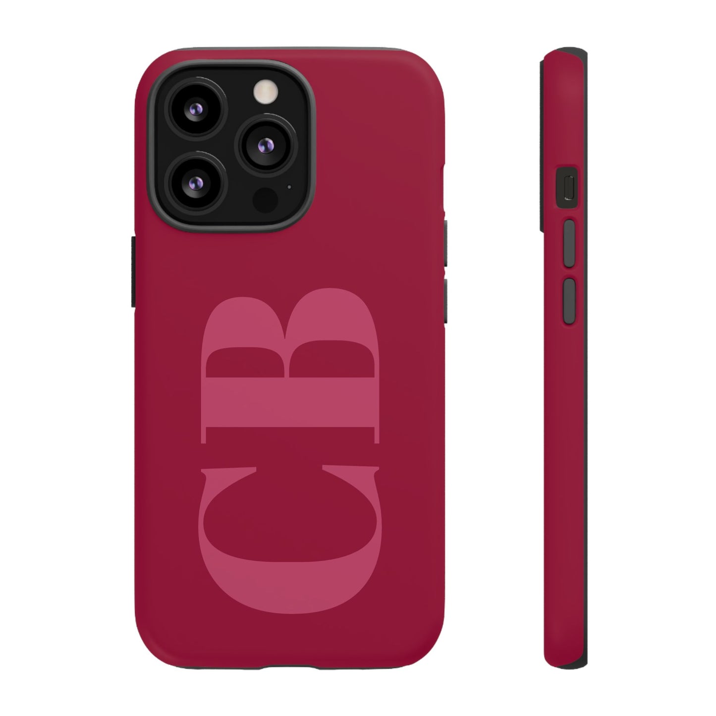 Berry Custom Initial iPhone Case