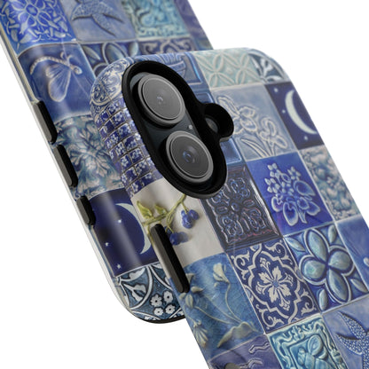 Midnight Mosaic Tiles MagSafe Case