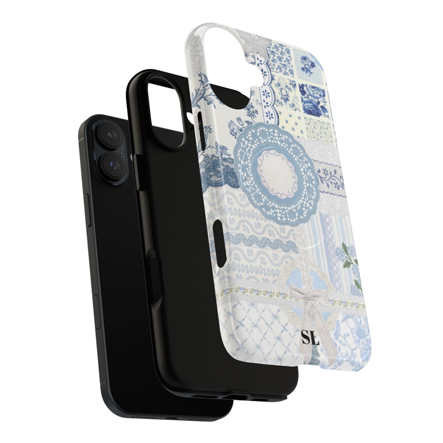 Blue Meadow Patchwork MagSafe Case