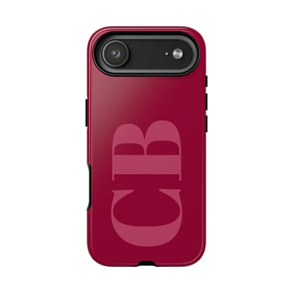 Berry Custom Initial iPhone Case