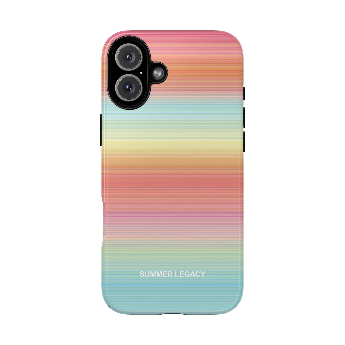 Sunrise Ombre Stripe iPhone Case
