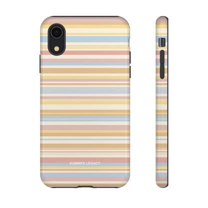 Lychee Multi-stripe iPhone Case