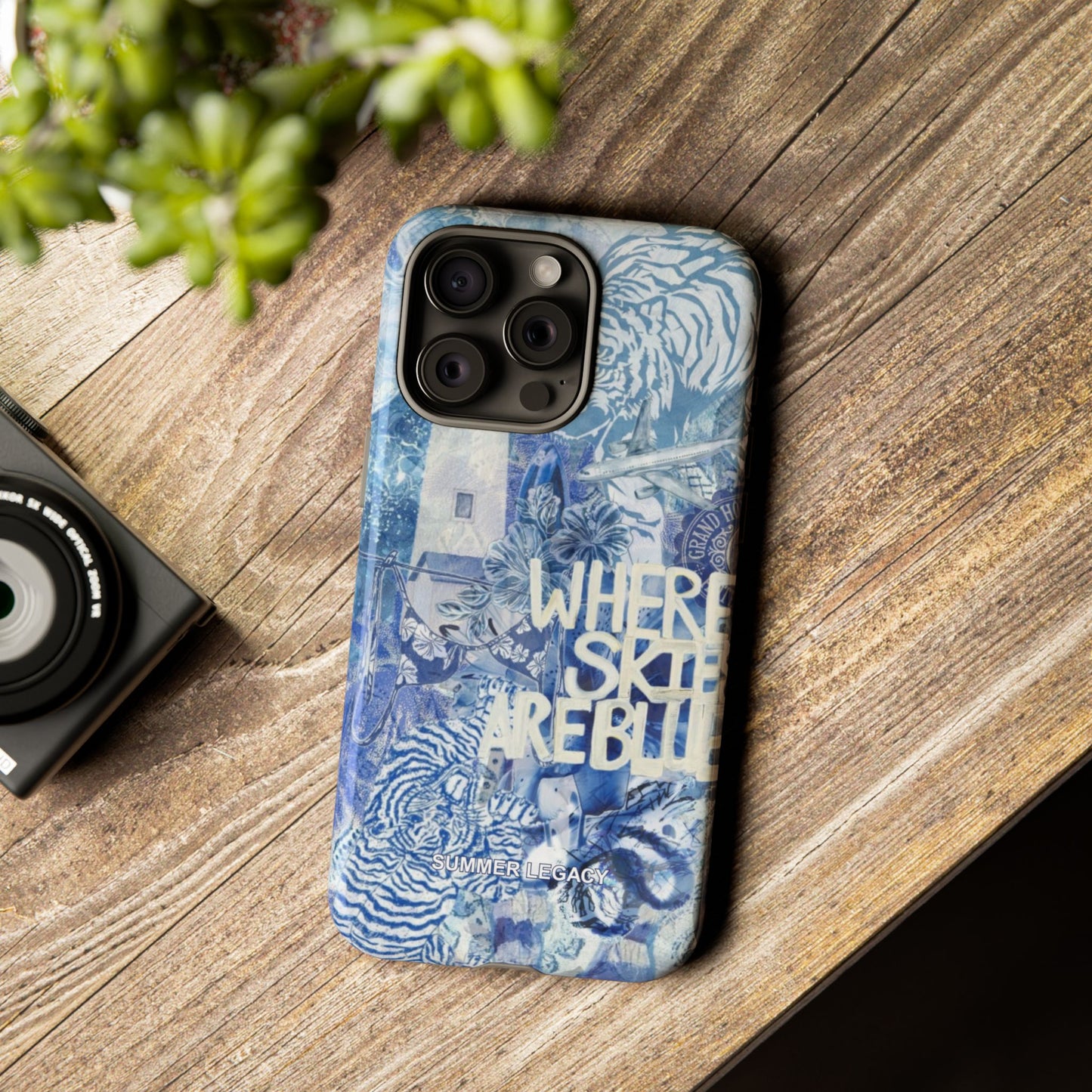 Blue Horizon iPhone Case